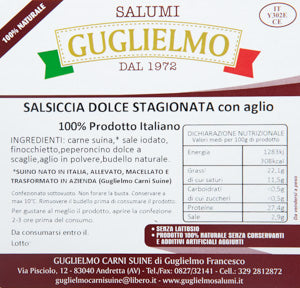 Salsiccia con aglio