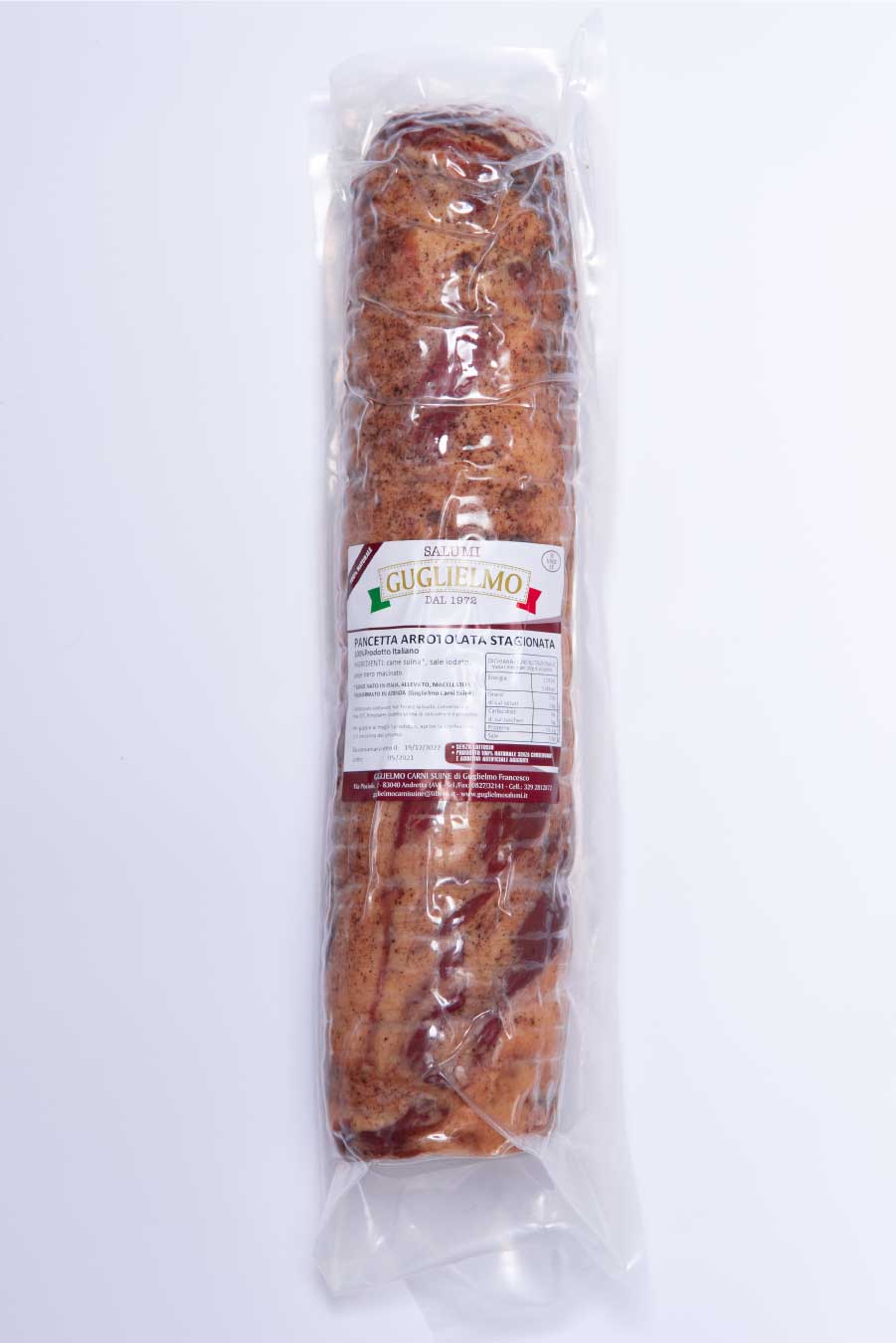 Pancetta arrotolata