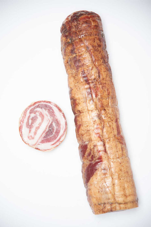 Pancetta arrotolata